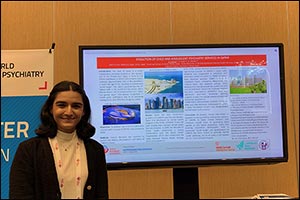 WCM-Q Student Presents Research at World Congress of Psychiatry