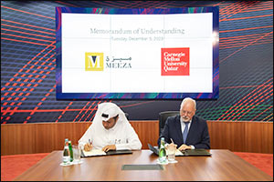 Carnegie Mellon Qatar and MEEZA Sign Memorandum of Understanding