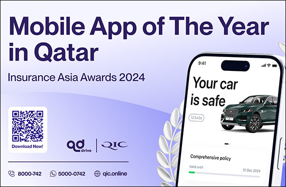 QIC Wins Mobile App of The Year in Qatar Accolade at The Insurance Asia Awards 2024