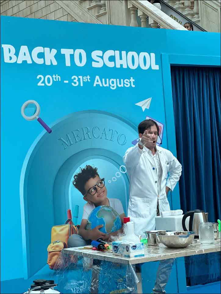 Little People, Big Dreams  Mercato Mall Brings Back-to-School Fun to Life!