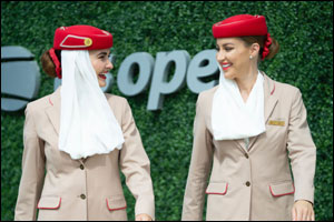 Emirates returns as Official Airline Partner at US Open for 14th consecutive year