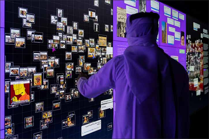 Memememememe' opens its doors with vibrant crowd at Northwestern Qatar's Media Majlis Museum