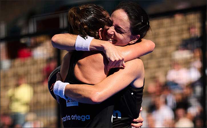 Premier Padel Alpine Paris Major 2025, Day4. Roland Garros brings luck to Icardo: Tamara reaches the semifinals with Ortega. And Delfi moves up to number 2