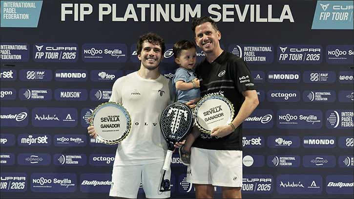 FIP Platinum Sevilla Paquito triumphs at home. Alonso queen of...Platinum