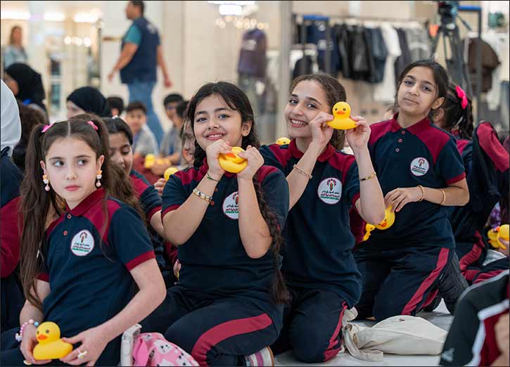 Education Above All Foundation and Place Vendme Host 'Duck Release' Family Activation to Support Out of School Children Worldwide