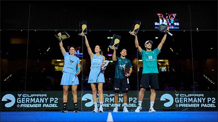 CUPRA Germany Premier Padel P2 Chingotto and Galan back to the throne, Brea and Triay remain there