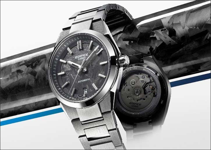 Casio Releases EDIFICE Featuring Forged Carbon