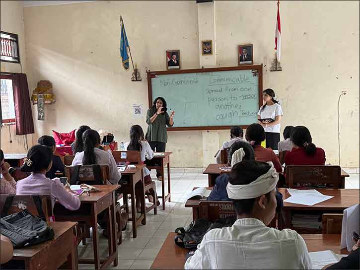 WCM-Q students visit Indonesia as part of global health awareness program