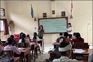 WCM-Q students visit Indonesia as part of global health awareness program