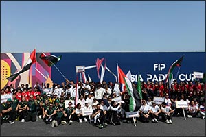 FIP Asia Padel Cup, Final 8 officially opens in Doha Carraro to the Players: "Be proud to be here, this is your victory"