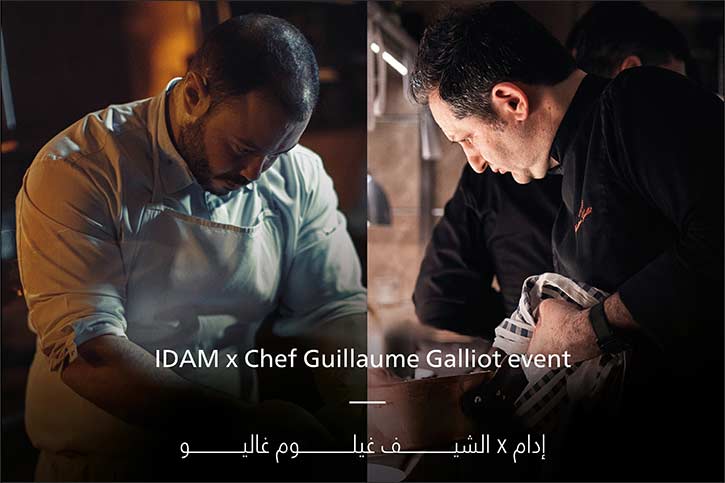 IDAM x Chef Guillaume Galliot  Totalling 4 MICHELIN Stars