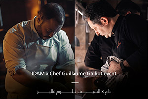 IDAM x Chef Guillaume Galliot  Totalling 4 MICHELIN Stars