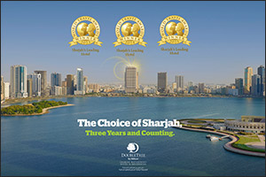 DoubleTree by Hilton Sharjah Waterfront Hotel & Residences Wins Sharjah's Leading Hotel 2025 for the Third  ...
