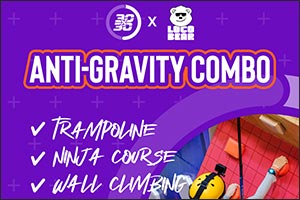 Make cardio more fun during this Dubai Fitness Challenge  with Loco Bear's �Anti-Gravity Combo'