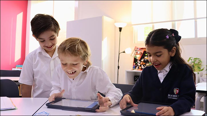 The Hamilton International School in Qatar, part of ISP, among Top 8 in Best Use of Technology Category