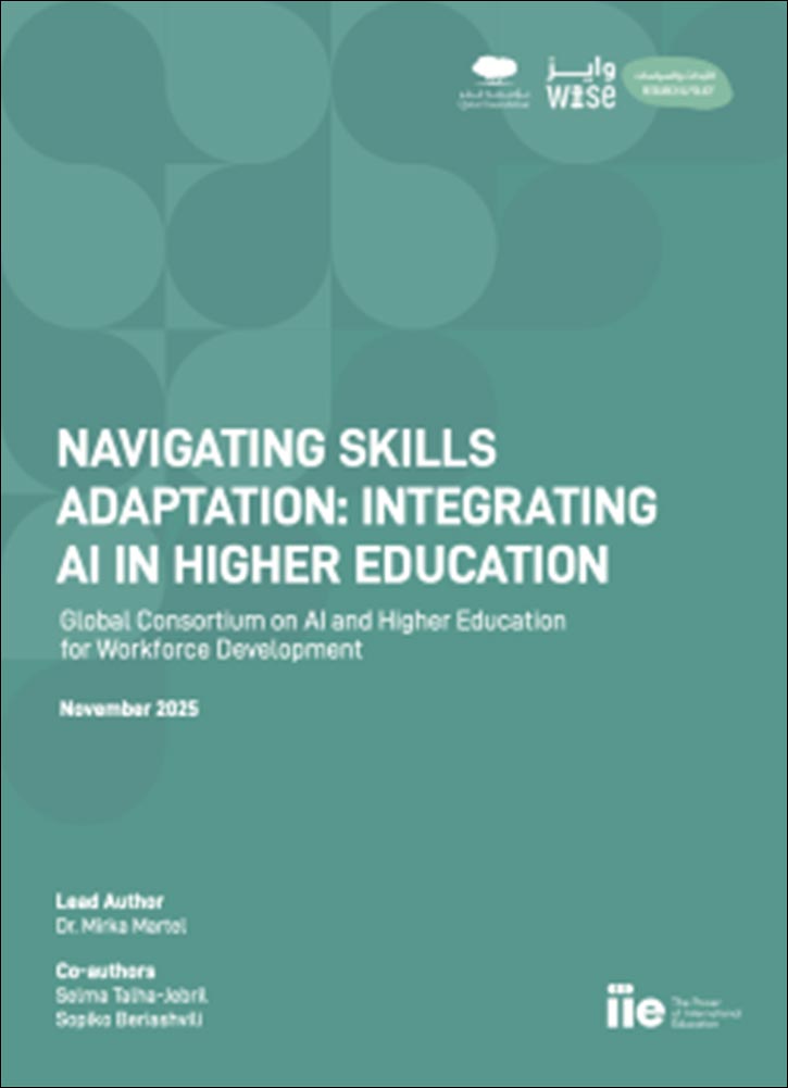 QF's World Innovation Summit for Education and the Institute of International Education Release New Global Research on the Future of Skills in Higher Education