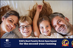 DoubleTree by Hilton Sharjah Waterfront Hotel & Residences Recognized as UAE's Best Family Hotel Apartment for the  ...
