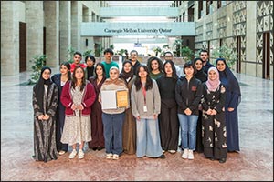 Carnegie Mellon students lead in Charity Week Qatar fundraising