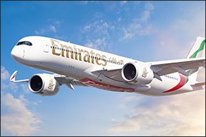 Emirates' A350 to be deployed to Montr�al offering latest travel experiences to customers