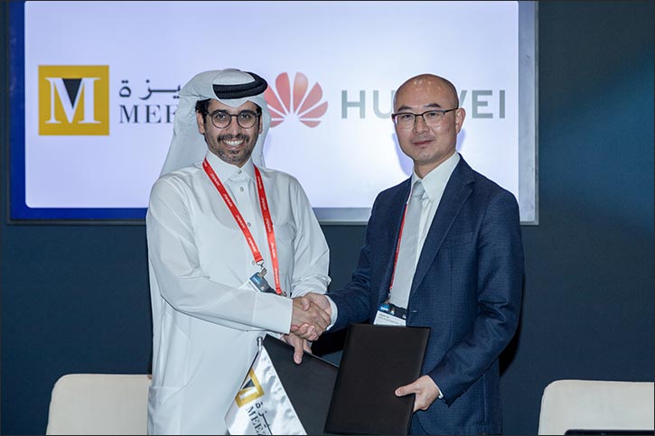 Huawei and MEEZA Sign Two Strategic MoUs at MWC25 Doha, Driving Qatar's Digital Leadership and Economic Diversification