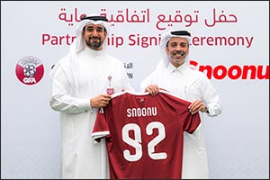 As an Official Sponsor of the National Team for Three Years… “Snoonu” Joins the Qatar Football Assoc ...