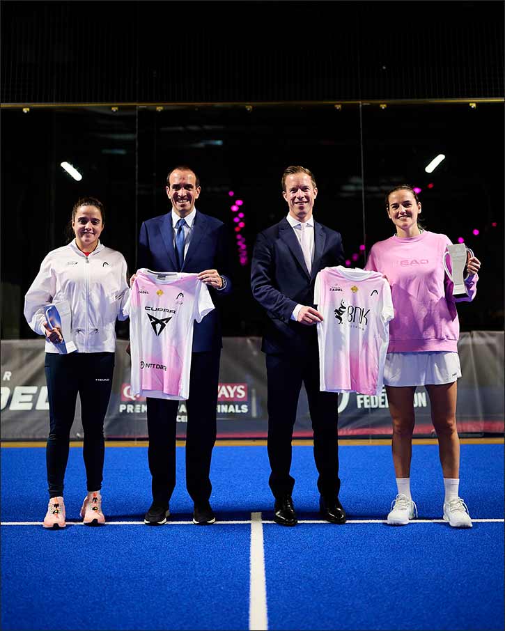 FIP World Cup Pairs, the World Title patch officially on the shirts of the winning pairs. Carraro: 'An eternal symbol of victory'