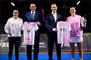 FIP World Cup Pairs, the World Title patch officially on the shirts of the winning pairs. Carraro: "An eternal symbol of victory"