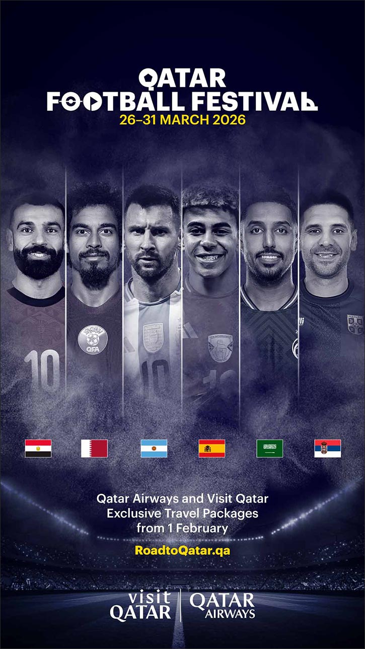 Visit Qatar Launches Exclusive Travel Packages for Qatar Football Festival 2026 and Finalissima Spain vs Argentina Showdown