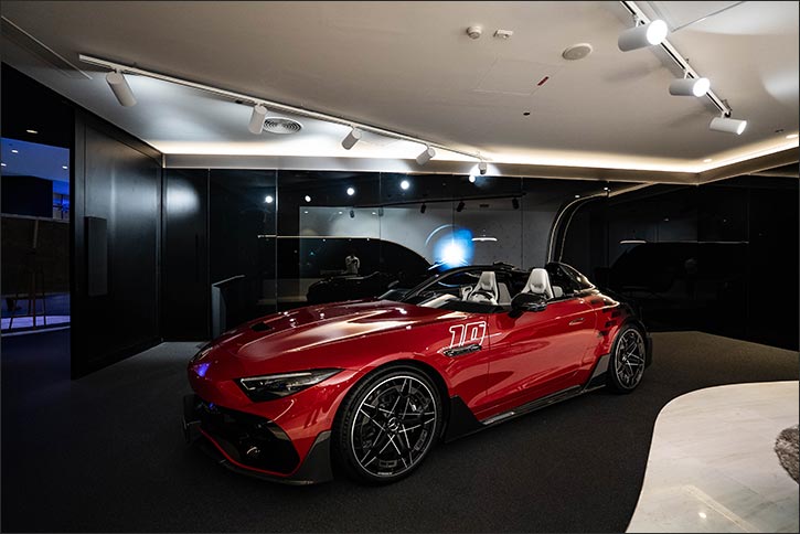 Nasser Bin Khaled Automobiles Hosts Exclusive Private Viewing of the Mercedes-AMG PureSpeed in Qatar