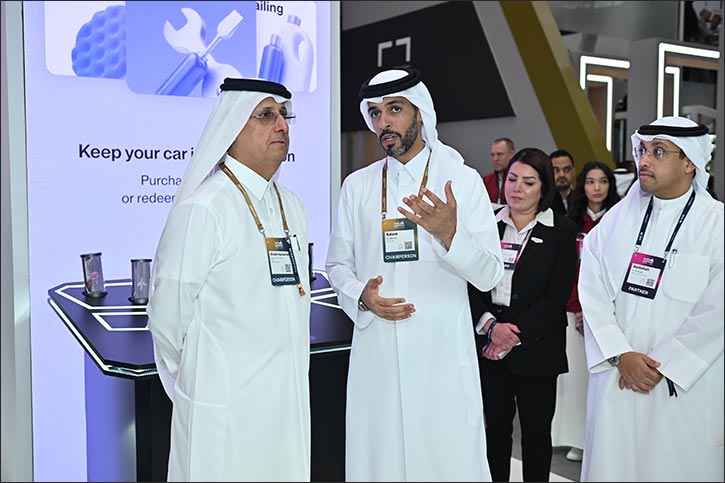 Chairman Visits QIC Pavilion at Web Summit Qatar 2026
