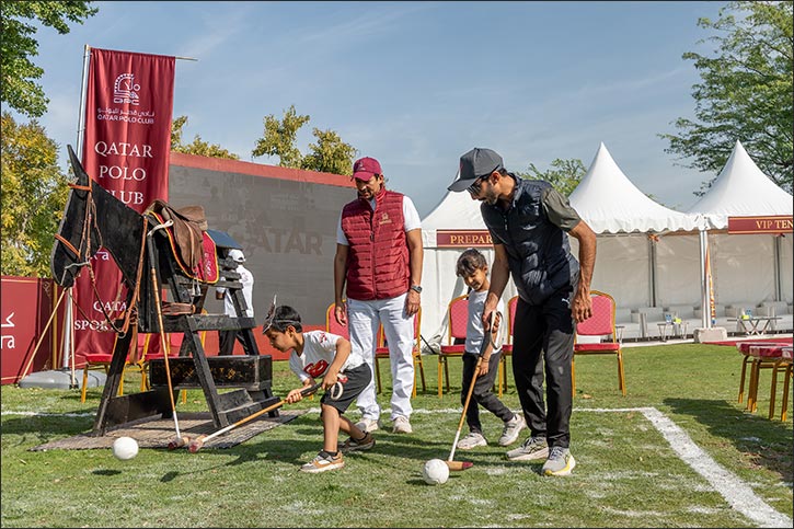 Qatar Polo Club Celebrates Qatar National Sport Day with a Polo Showcase at Katara and Stadium 974