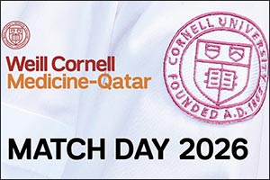 WCM-Q students match at elite medical institutions