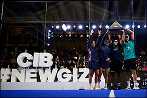 Premier Padel Newgiza P2, the draws. Padel returns under the pyramids: �Chingalan', Paula and Ari defend their titles