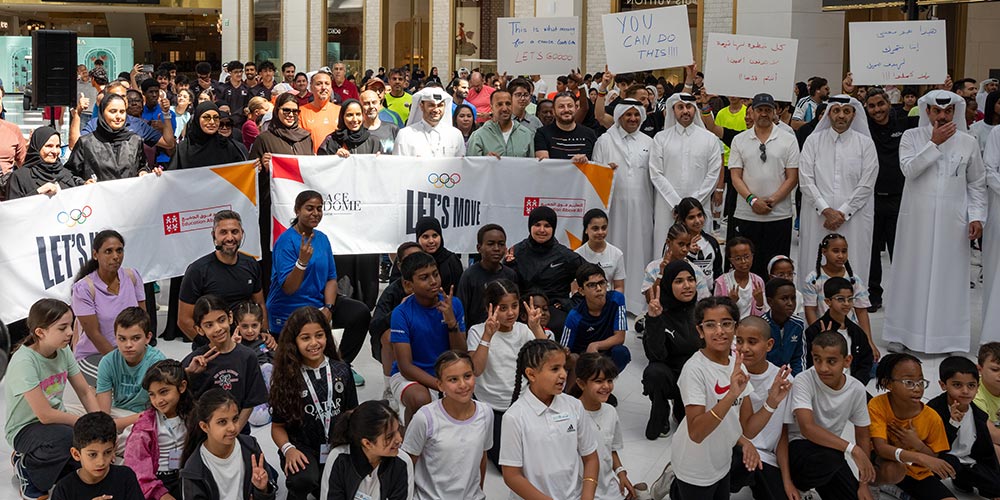 Education Above All Foundation and Place Vend�me Celebrate Olympic Day Through 'Let's Move for Education' Community Walk