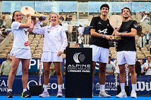 Premier Padel Alpine Paris Major The Coello-Tapia rule. Fourth straight Roland Garros title for Arturo and Agus. Sanchez-Ustero, what a dominant performance!