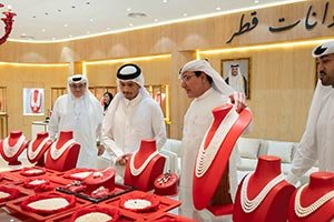 HE Sheikh Mohammed bin Abdulrahman bin Jassim Al Thani, Prime Minister and Minister of Foreign Affairs, opens the 22nd edition of the Doha Jewellery & Watches Exhibition edition of the Doha Jewellery & Watches Exhibition