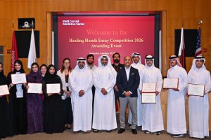 Four high school students triumph in WCM-Q "Healing Hands" essay contest