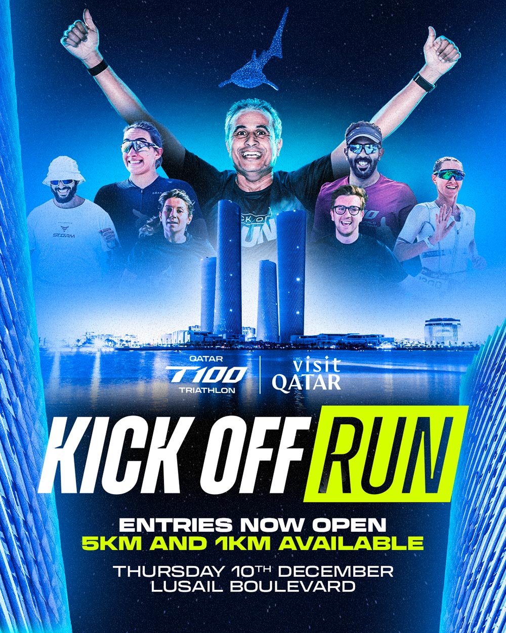 Visit Qatar Announces Return of Qatar T100 Kick Off Run for 2026
