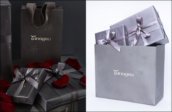 #tanagramefestive Launches Exclusive Swarovski Crystal-Embellished Wrapping Paper for the Festive Season
