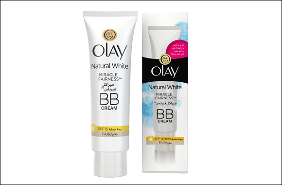 Fairer and more Flawless Skin in Just One Touch NEW Olay Natural White Miracle Fairness™ BB Cream